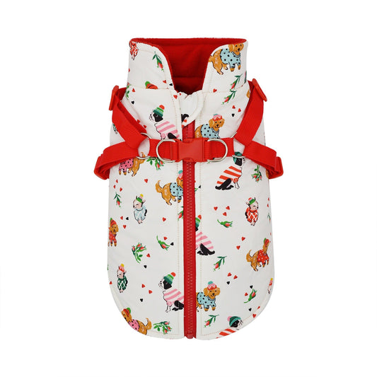 Cath Kidston Hearts & Roses Coat & Harness