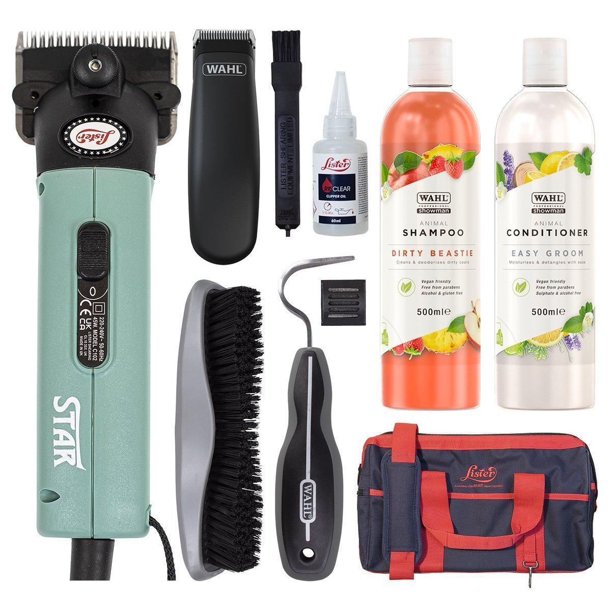 Wahl Lister Pet & Equine Promo Star Clipper Kit in Holdall - North East Pet Shop Wahl