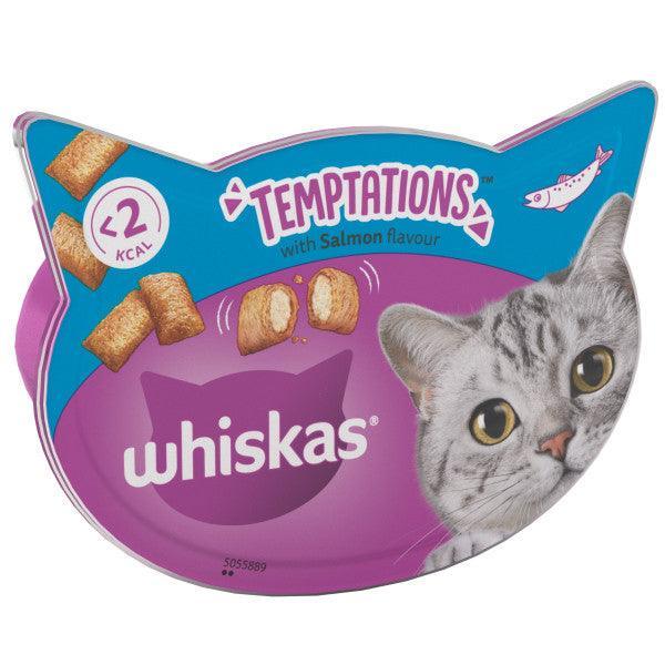 Whiskas Temptations Salmon 8 x 60g - North East Pet Shop Whiskas