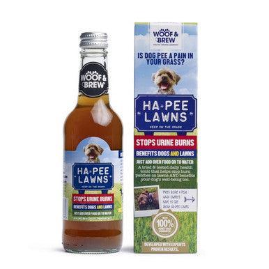 Woof & Brew Ha-Pee Lawns 330ml - North East Pet Shop Woof & Brew