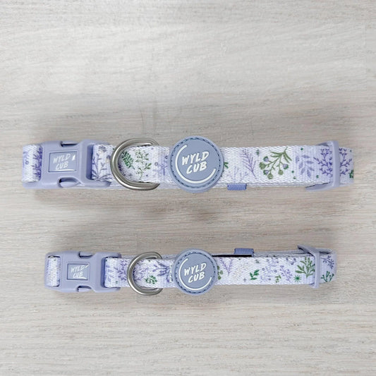 Wyld Cub - Adjustable Dog Collar: Chiswick Thistle - North East Pet Shop Wyld Cub