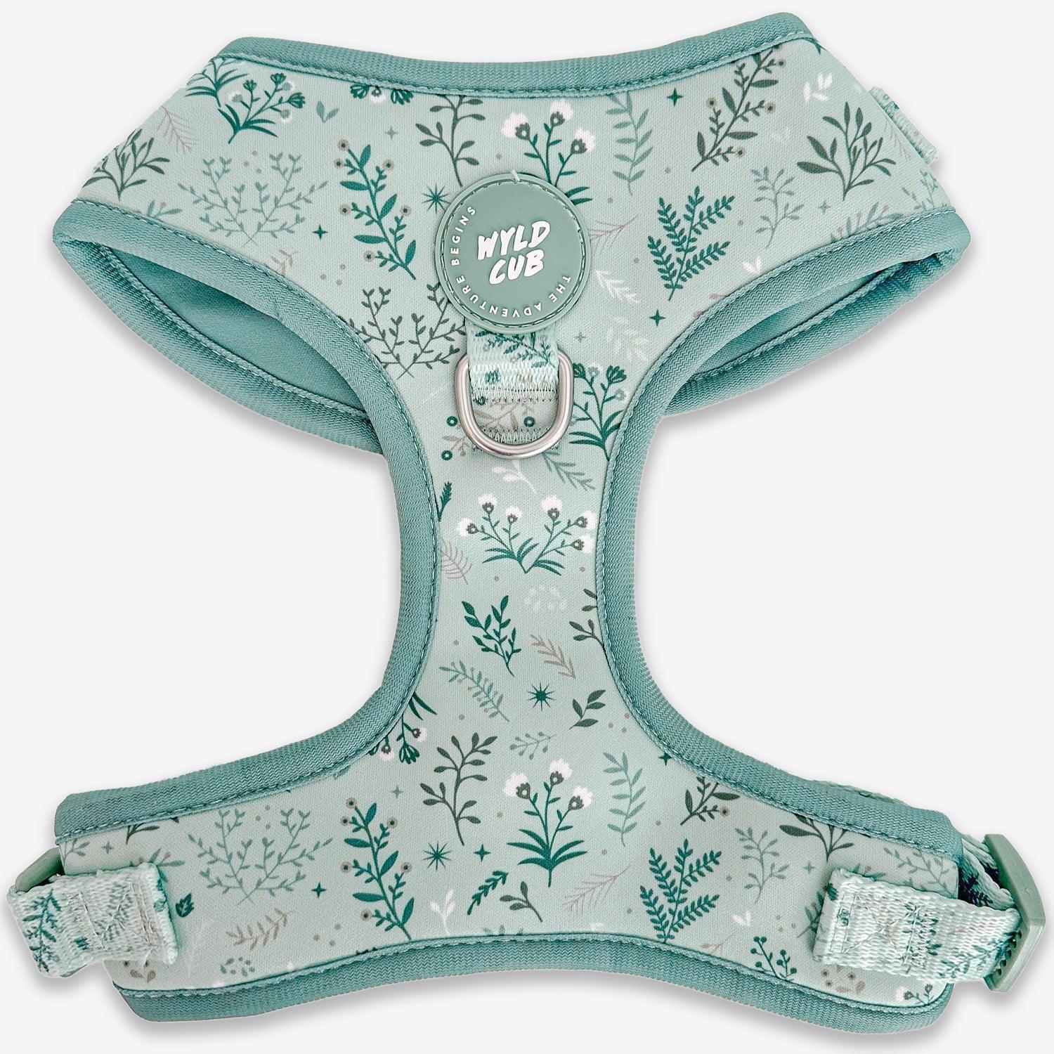 Wyld Cub - Adjustable Dog Harness: Chiswick Pistachio - North East Pet Shop Wyld Cub