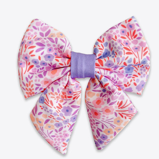 Wyld Cub - Dog Sailor Bow Tie: Notting Hill Lilac - North East Pet Shop Wyld Cub