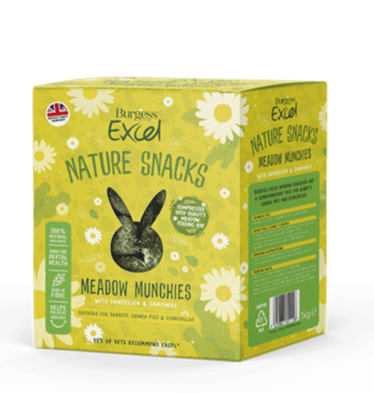 Burgess Excel Meadow Munchies Small Animal Treats 1KG - North East Pet Shop Burgess