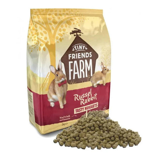 Tiny Friends Farm Russell Rabbit Nuggets 10kg - North East Pet Shop Tiny Farm Friends