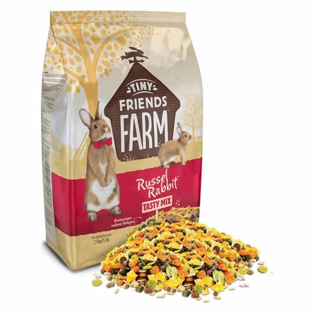Tiny Friends Farm Russell Rabbit Tasty Mix - North East Pet Shop Tiny Farm Friends